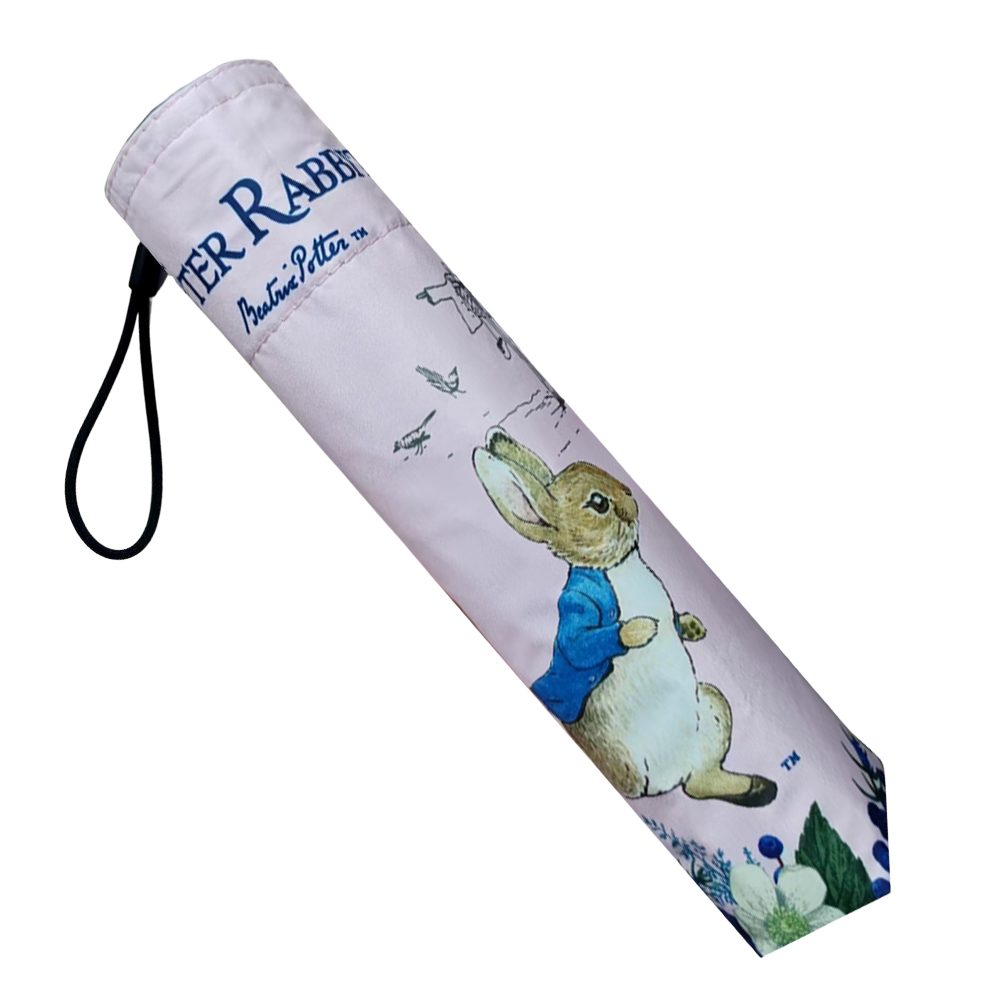 【世豐】Peter Rabbit 比得兔輕量雨傘-浪漫高雅粉, , large