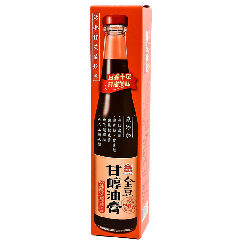 義美全豆純釀造甘醇油膏420ml, , large
