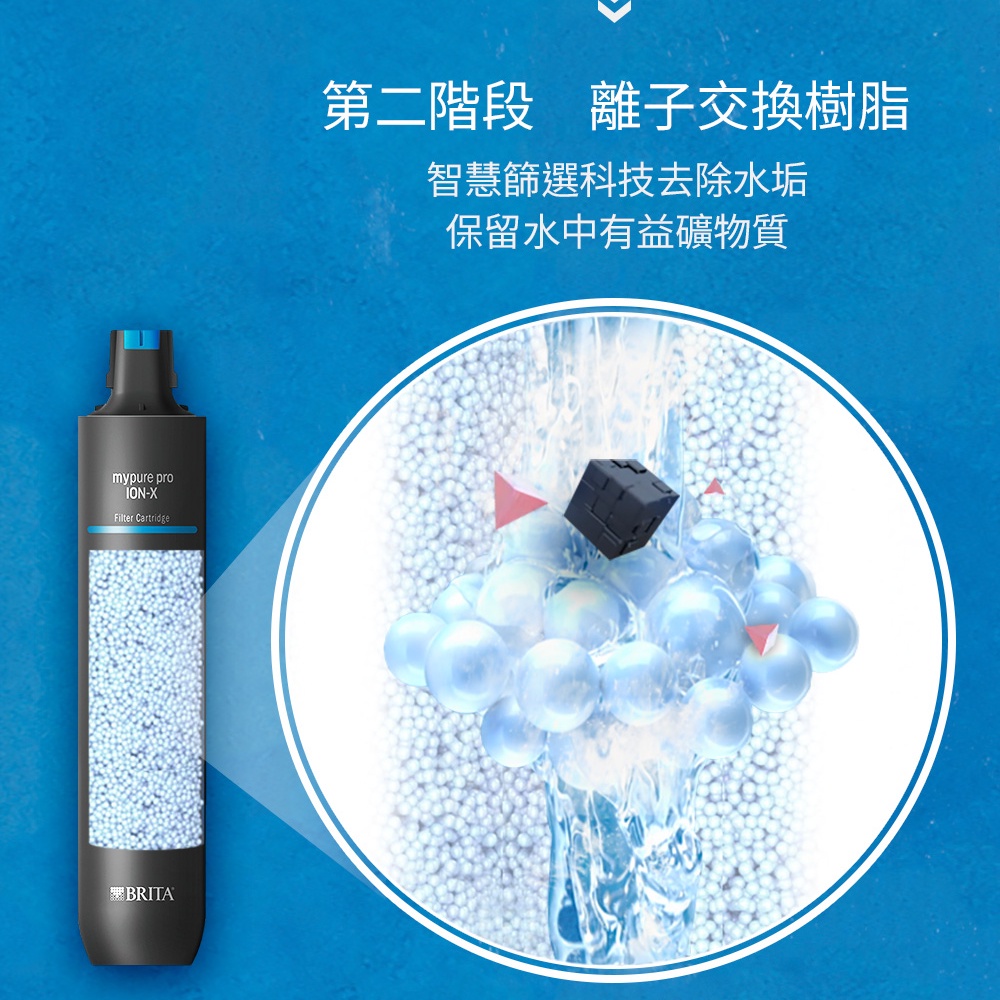 【麗水生活】BRITA mypure Pro X9 四階段超微濾專業級淨水系統 搭配原廠專屬淨水龍頭, , large