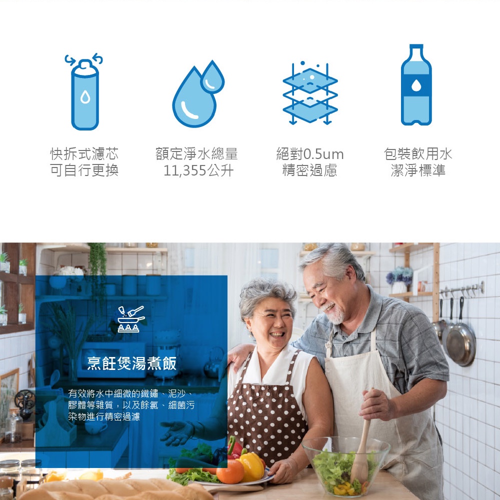 【麗水生活】EVERPOLL愛科濾淨-守護升級全效濾芯組 DC-1000F DC-2000F(DCP-3000), , large