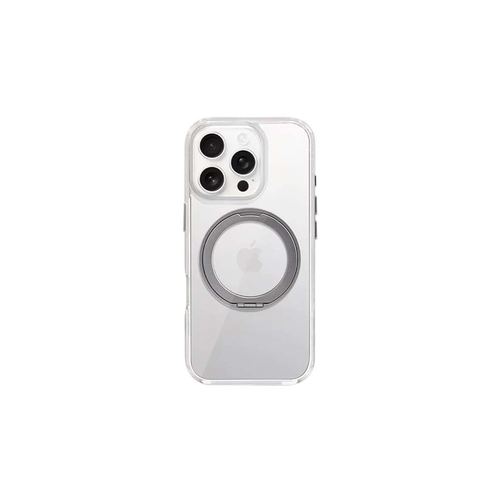 【山水之寶】iPhone 17/17Pro/17ProMax手機殼 防摔殼 幻影360度解壓旋轉支架磁吸防摔殼, , large