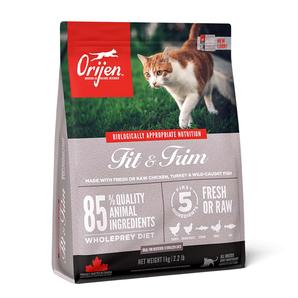 【Orijen 歐睿健】無穀貓飼料1Kg-鮮雞室內貓, , large