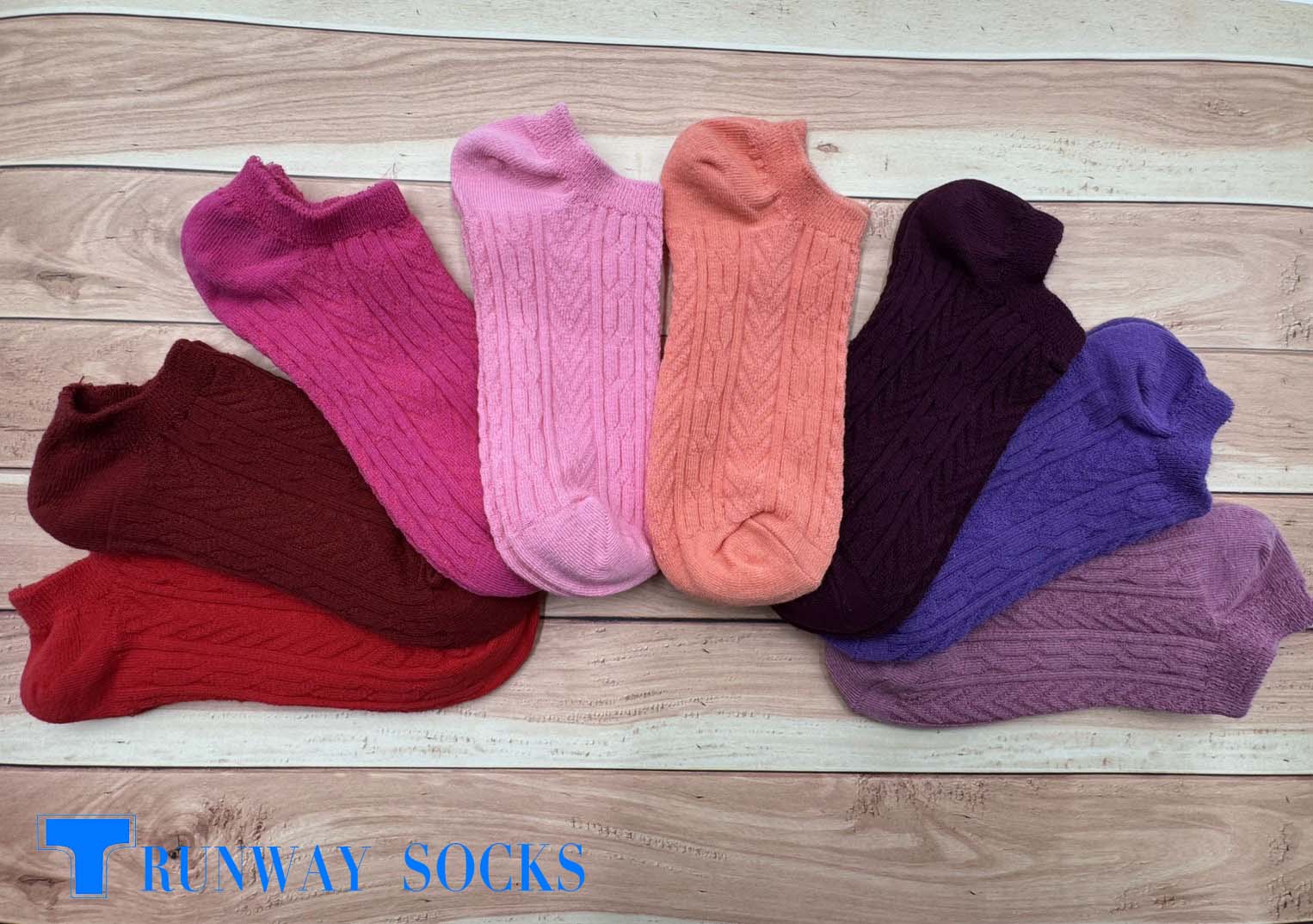 【伸展台】《RUNWAY SOCKS》日系/韓系 糖果襪 22色 雙針筒隱形船襪-『亮紫』 數量有限 售完為止, , large