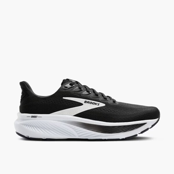 Brooks Ghost 17 男 慢跑鞋 彈力 緩震 流暢 黑白 [1104421D090], , large