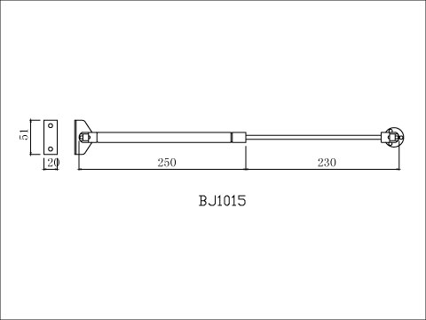 Hadraulic Lid Supports, , large