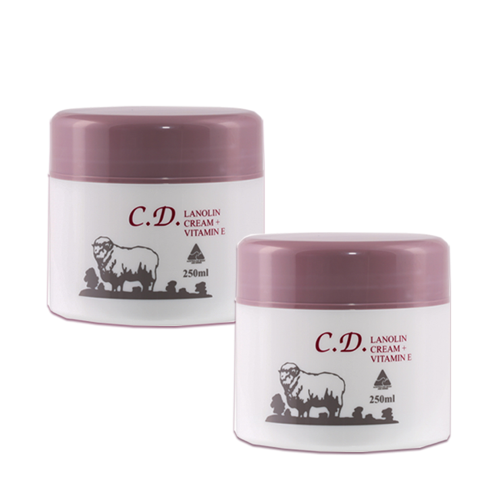澳洲 Natures Care C.D. 綿羊霜含維他命E-2026年10月到期(２入組 250g/罐), , large