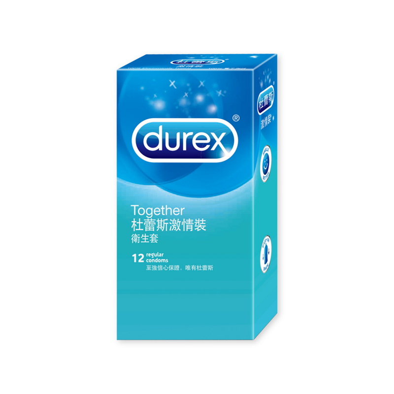 【杜蕾斯Durex】激情裝衛生套12入/盒 保險套, , large