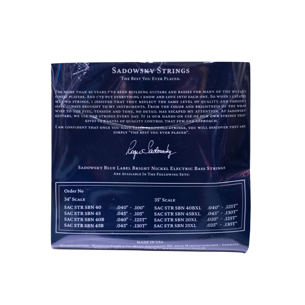 Sadowsky SBN 45B 045-130, , large