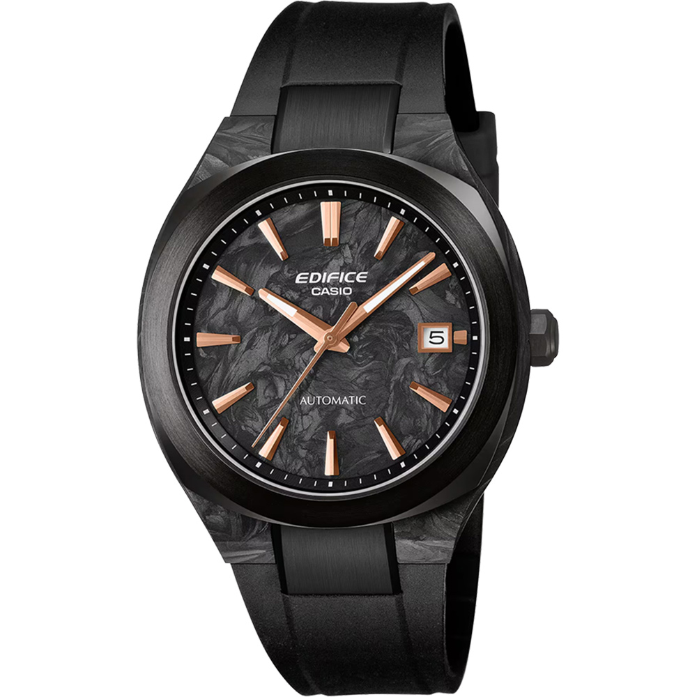CASIO 卡西歐EDIFICE 賽車運動鍛造碳機械錶 手錶-38mm 送禮 禮物 推薦(EFK-200XPB-1A), , large
