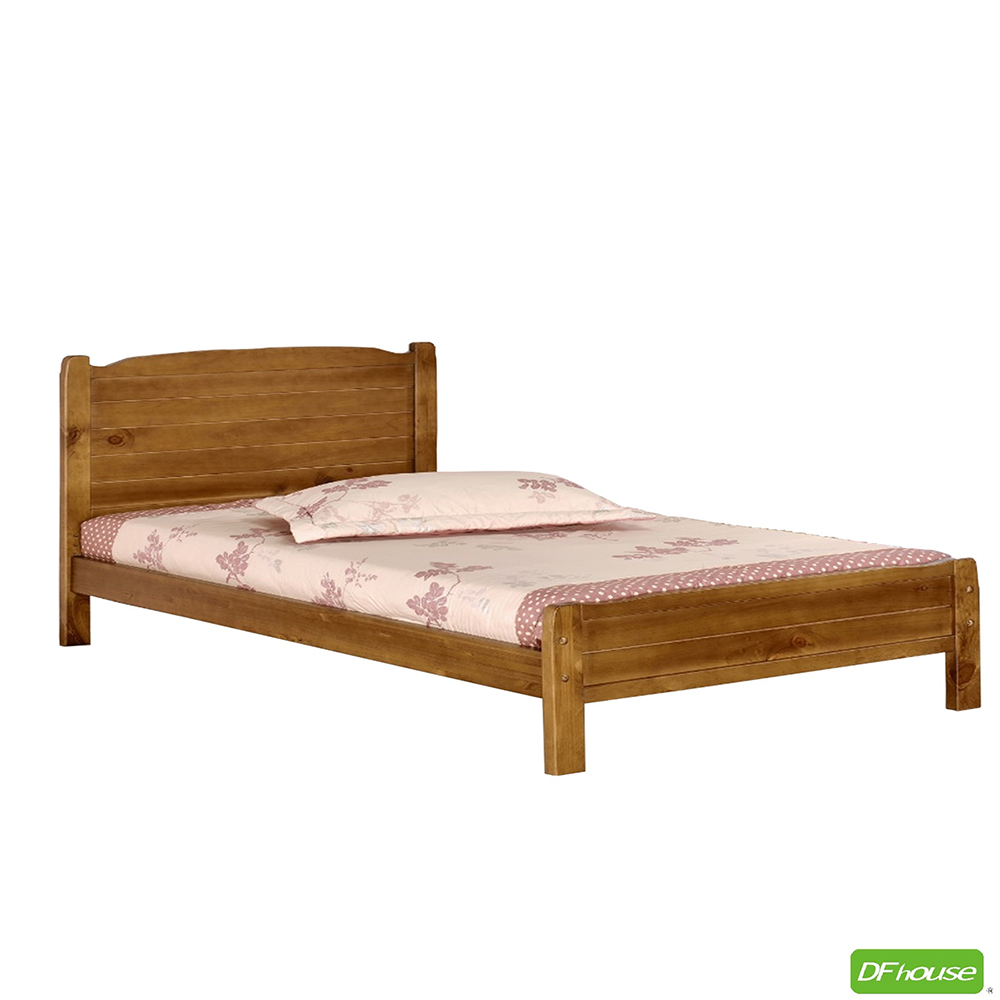 solid wood bed frame, , large