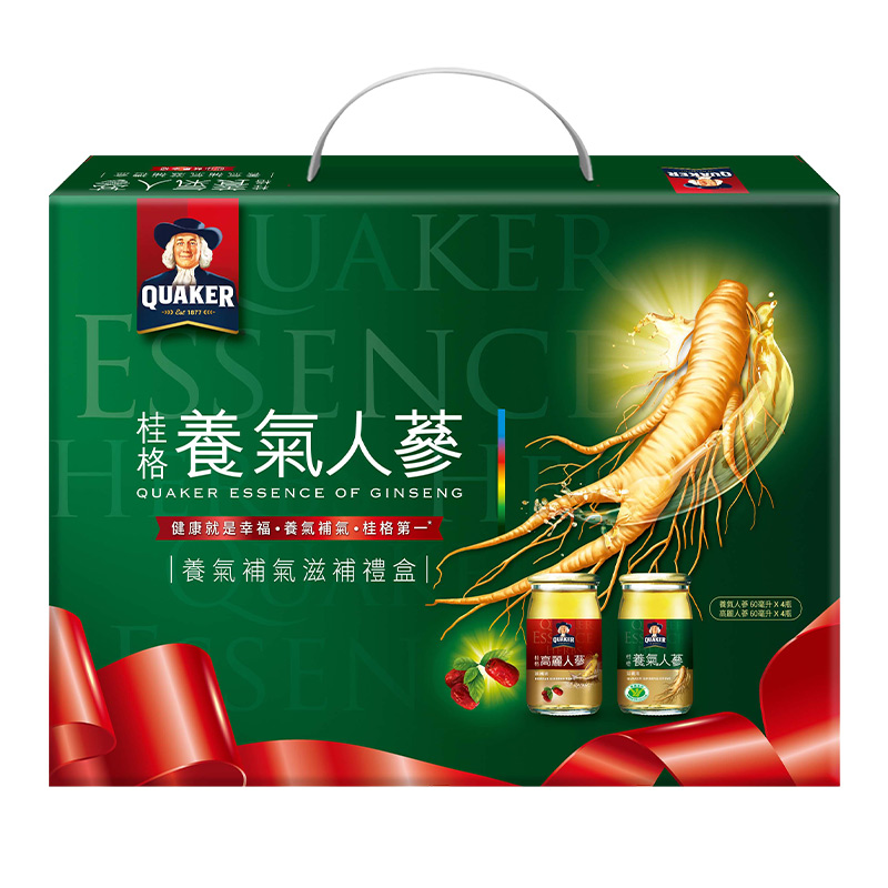 桂格養氣人蔘滋補大禮盒60ml*8, , large