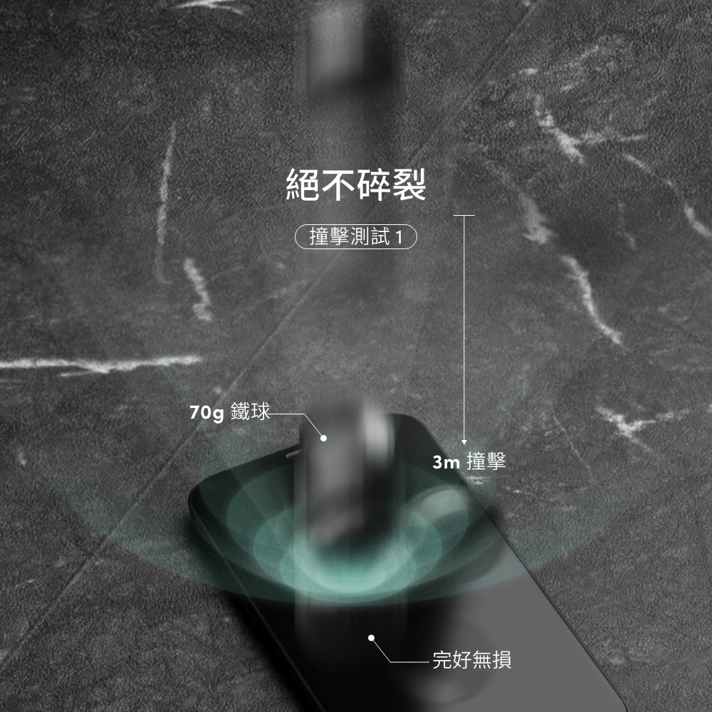 Moshi AirFoil Pro for iPhone 12 mini 強韌抗衝擊滿版螢幕保護貼, , large