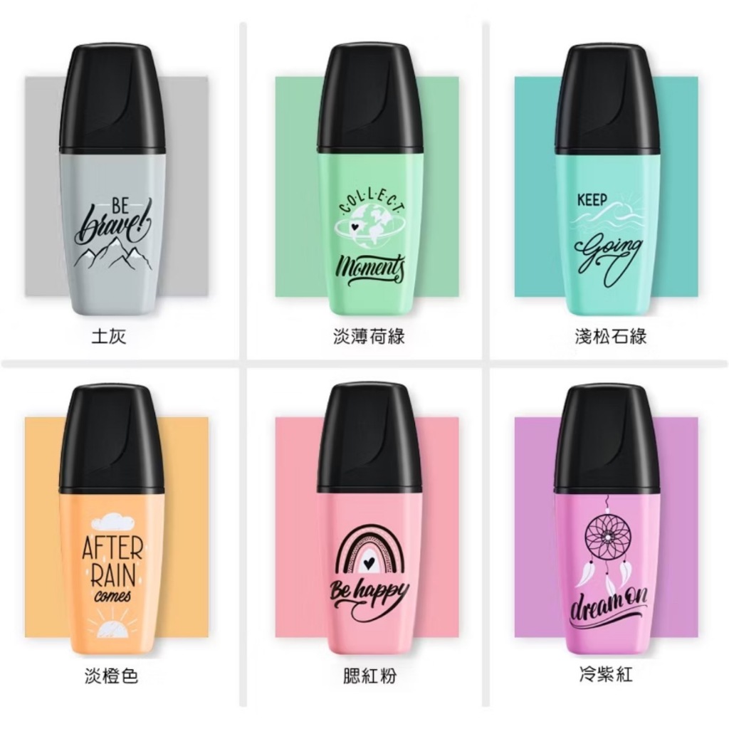 【德國天鵝STABILO】BOSS MINI Pastellove Edition 波士馬卡龍色迷你螢光筆 好攜帶輕巧ST0703-59, , large