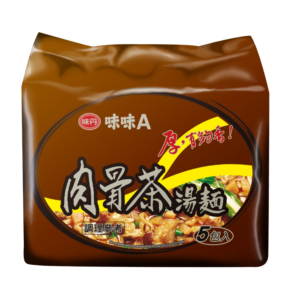 味味A肉骨茶麵(袋) 85g, , large