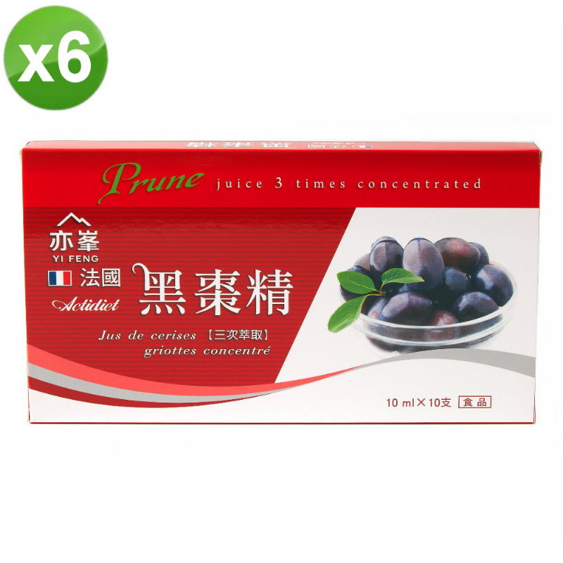 Yifeng France ACTIDIET Black Dates Essence Supplement (10g x 10 sticks/box) - 6 boxes/set, , large