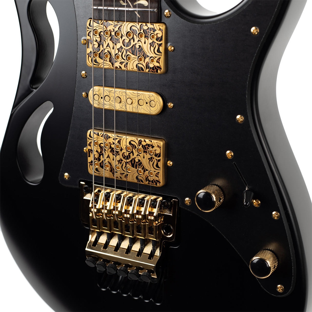 Ibanez PIA3761-XB STEVE VAI 代言款電吉他 黑金色【敦煌樂器】, , large