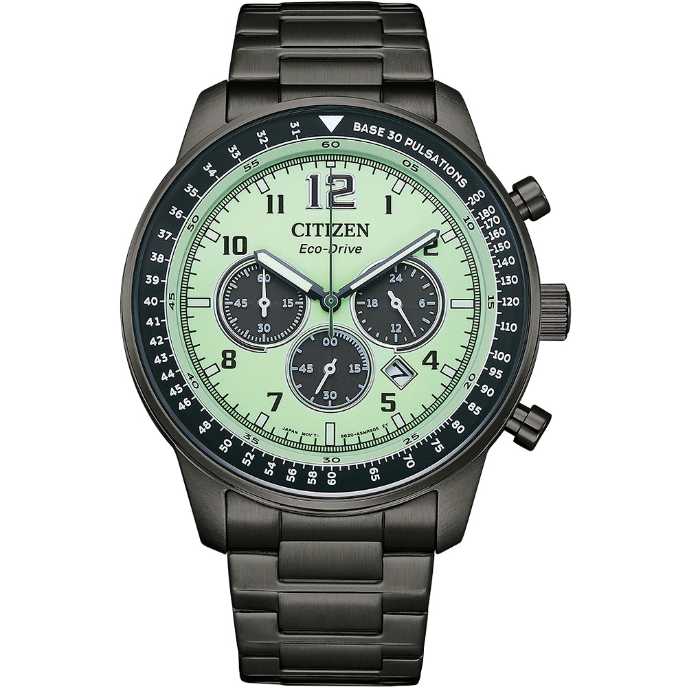 CITIZEN 星辰 夜光型者 光動能計時手錶 CA4507-84X, , large