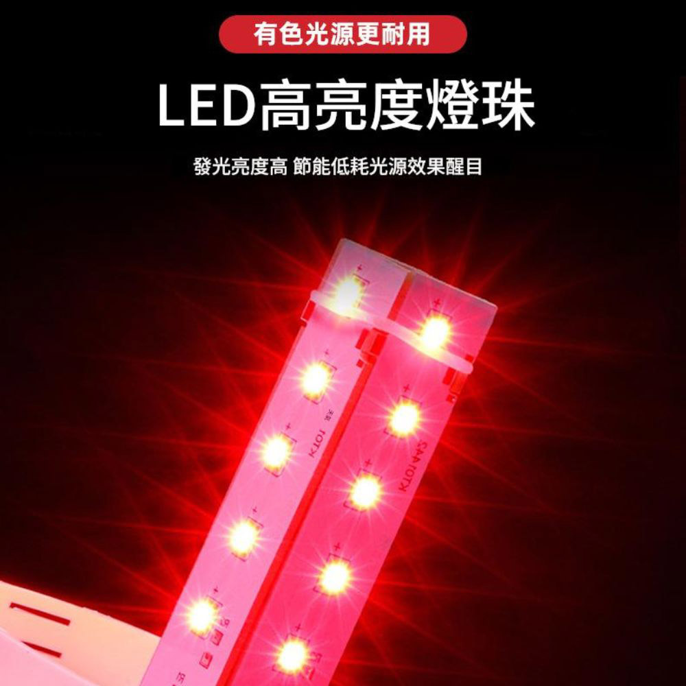 Miniature LED Warning Light (Red) AC110V/220V Silent, , large