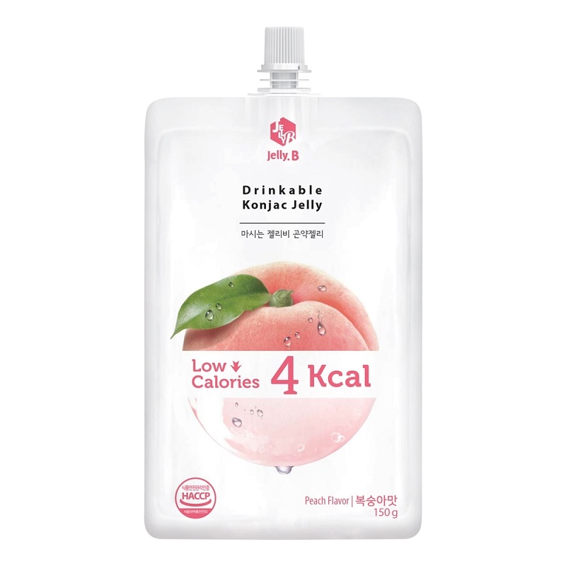 JELLY B KONJAC JELLY-PEACH, , large