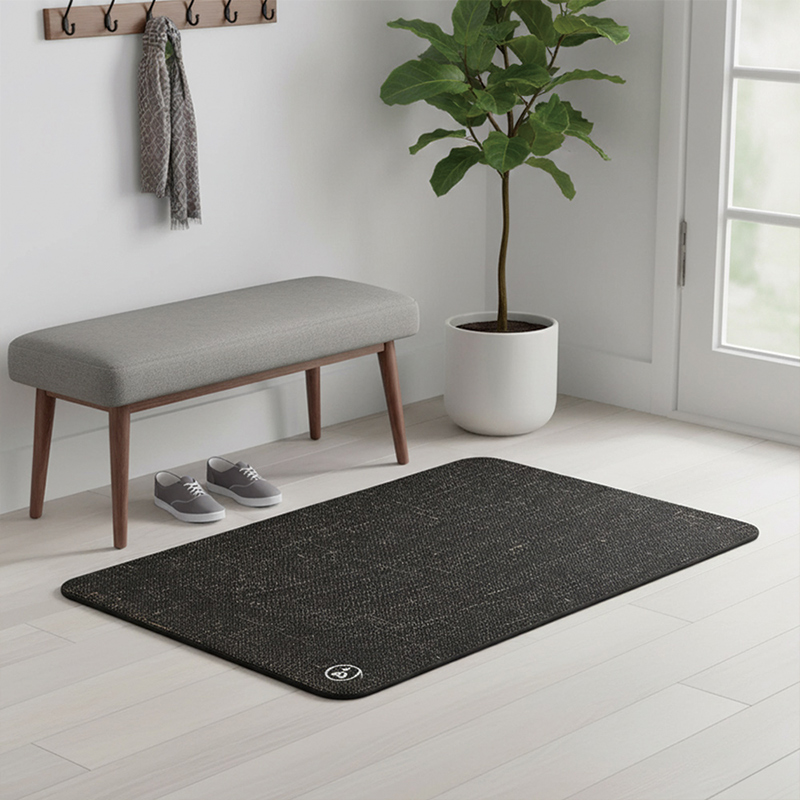【Monster】 B+ Multi-Purpose Anti-Slip Mat &ndash; Linen Series (60x40cm) &ndash; Linen Black, , large
