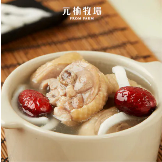 【元榆牧場】椰林鮮燉雞湯550g, , large