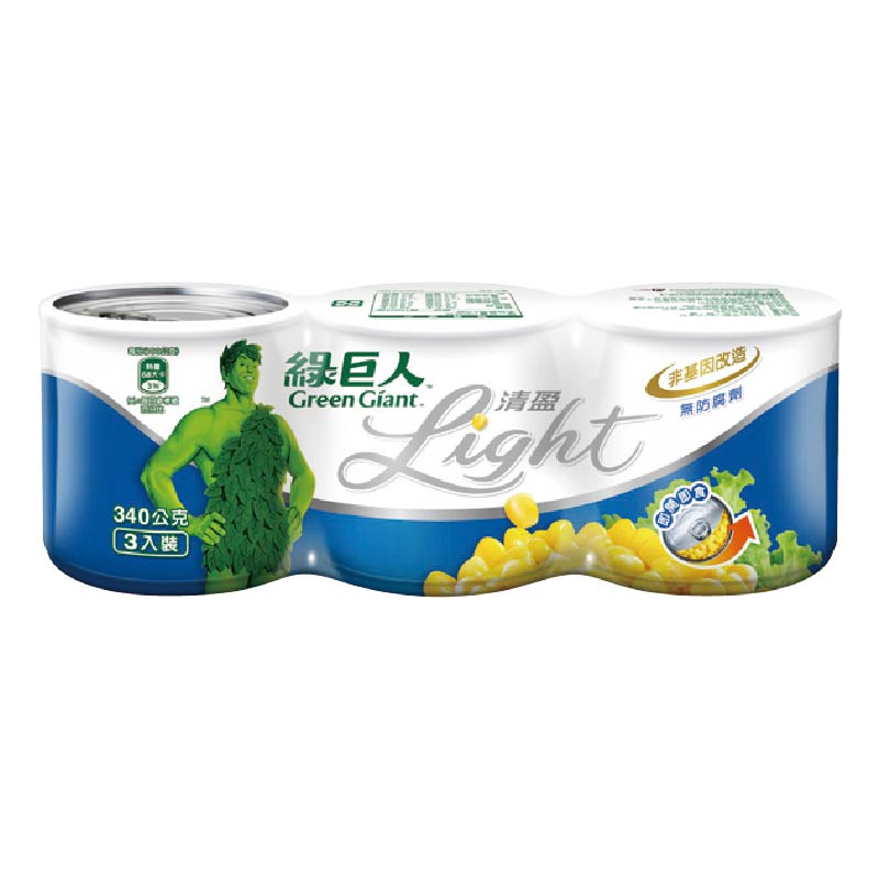 綠巨人清盈Light玉米粒340G, , large