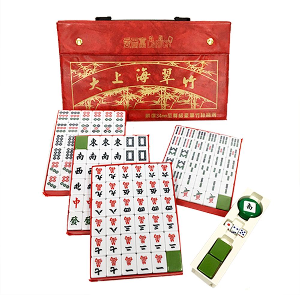 34mm天霸王翠竹麻將, , large