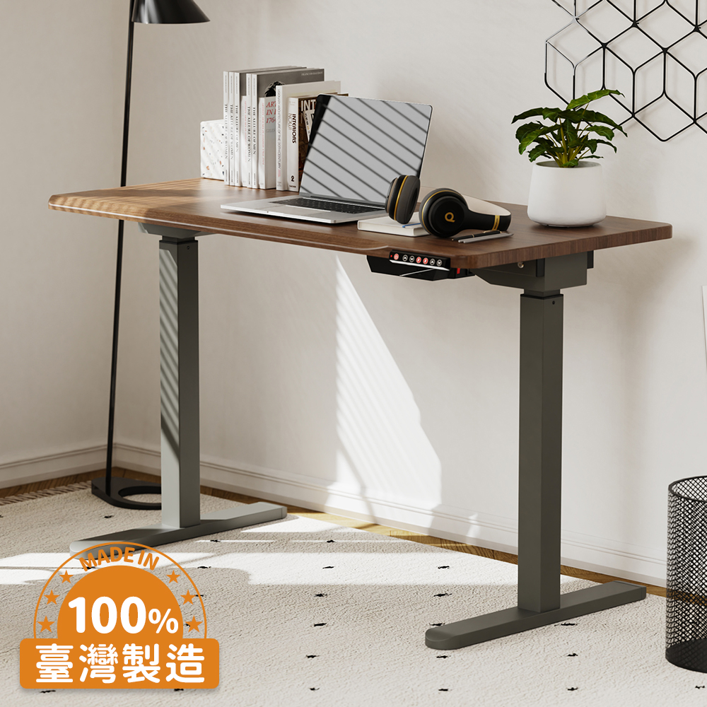 [KAKU] Electric Height Adjustable Desk 120x60cm, , large