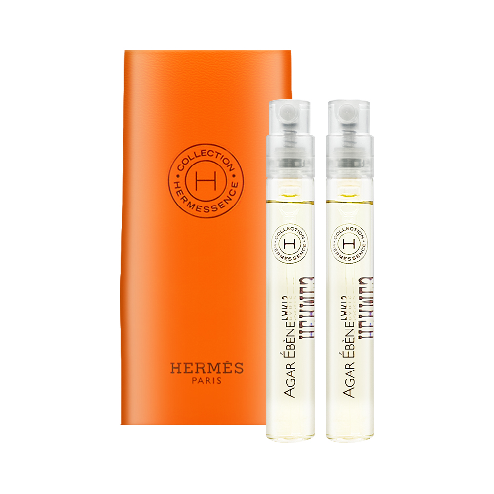 即期良品【Hermes 愛馬仕】聞香系列香水-瓊脂烏木 4ml (2入組) (效期至27/08), , large
