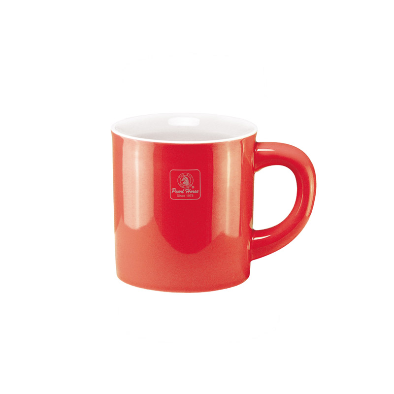 【寶馬牌】厚直馬克杯 320cc（紅色）｜JA-C320-R, , large