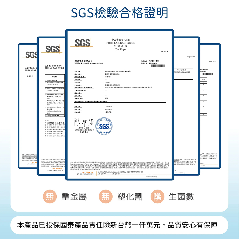 行走良方 挪威易吞型高單位魚油 60粒, , large