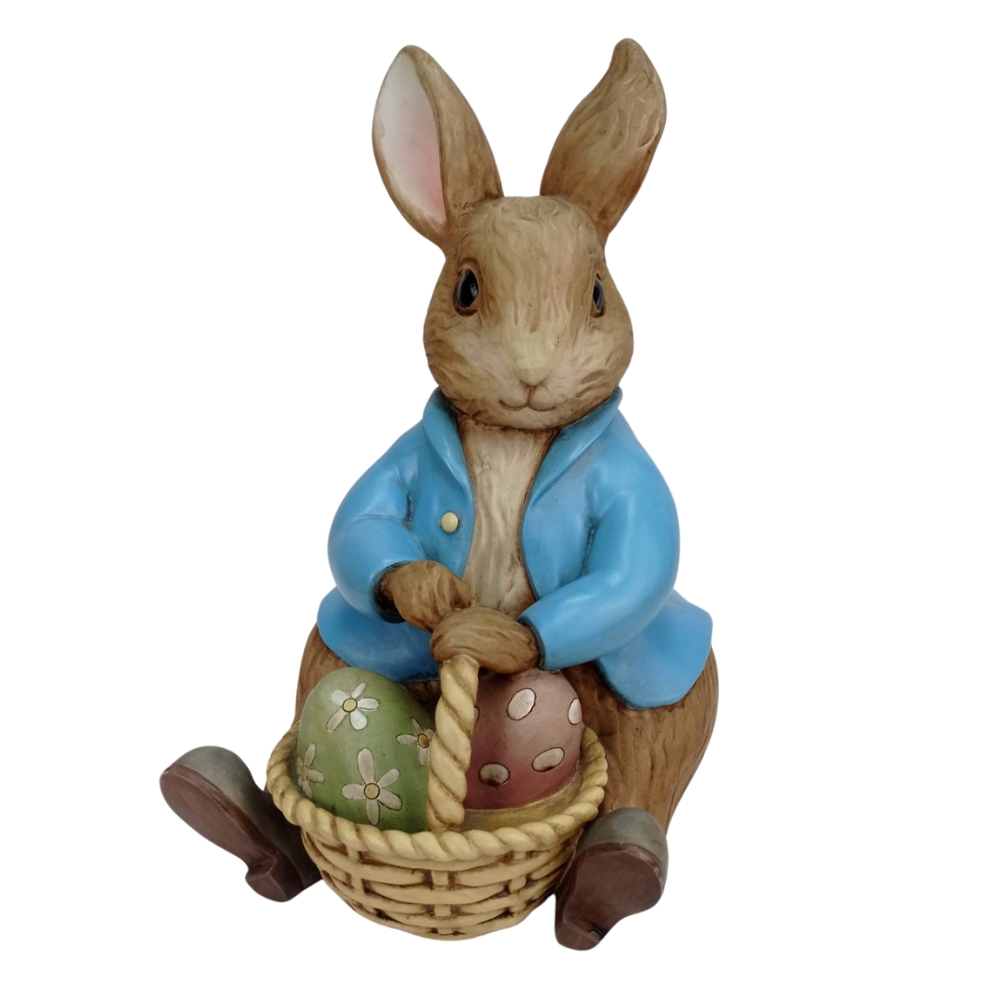 【世豐】PPETER RABBIT比得兔坐姿存錢筒, , large