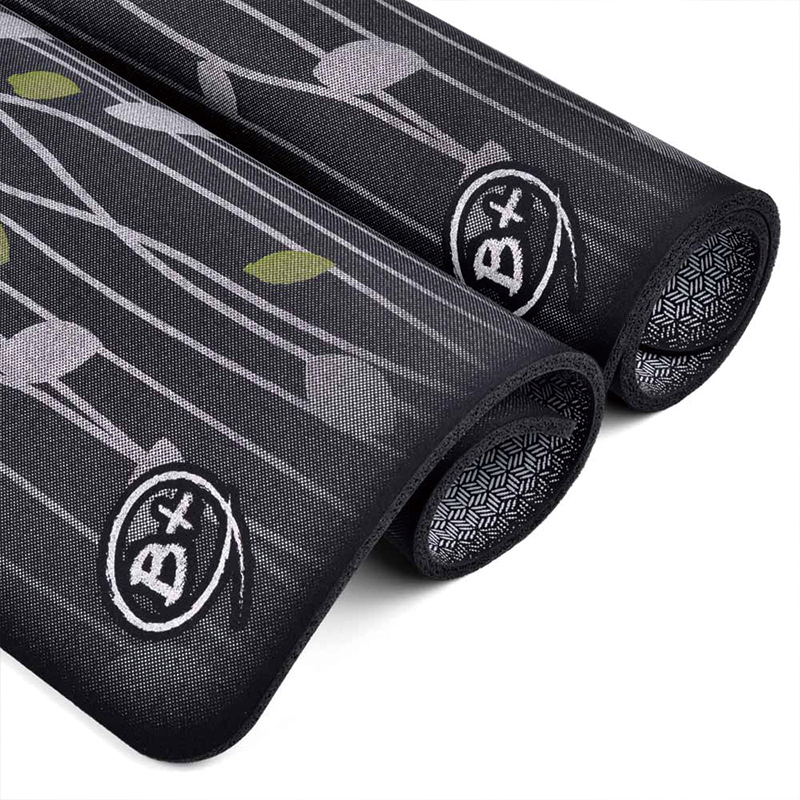 【Monster】 B+ Soft Diatomaceous Earth Absorbent Mat &ndash; Twin Leaf (45x40cm) &ndash; Green & Silver, , large