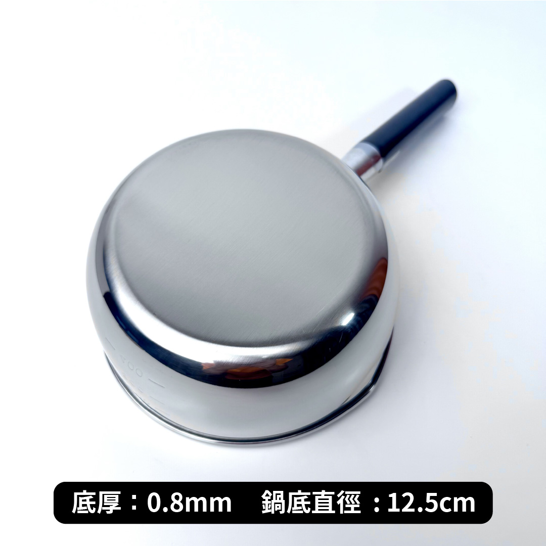[竹井] 燕三條 18cm 316不鏽鋼專業級三層鋼雪平鍋（含刻度), , large