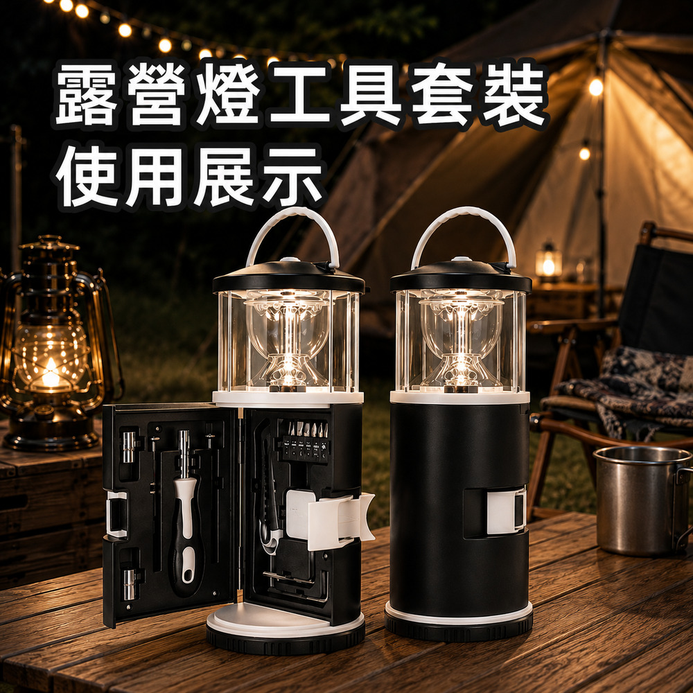 Dolcevita｜多功能五金工具箱露營燈(電池款), , large