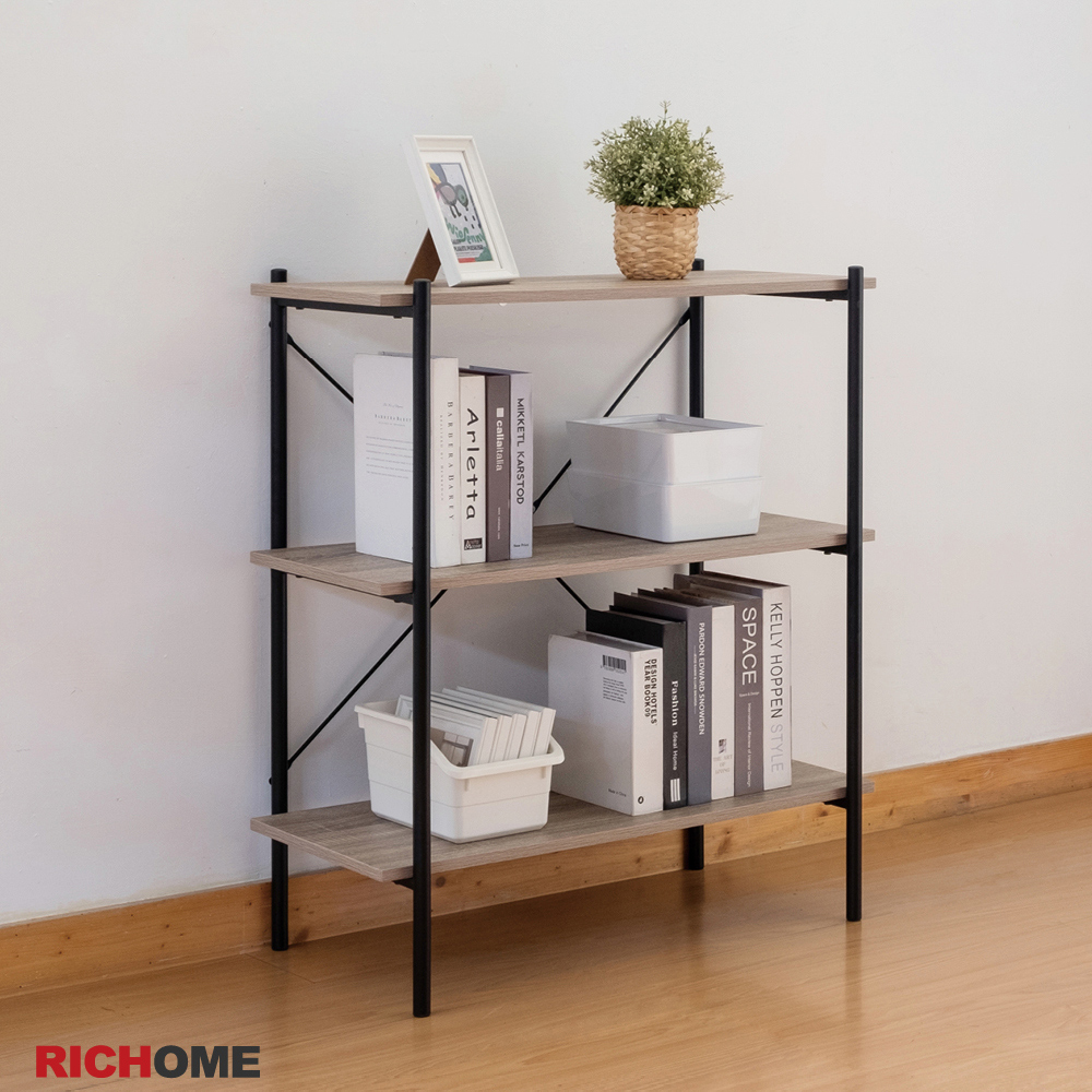RICHOME北歐風E1板三層架, , large