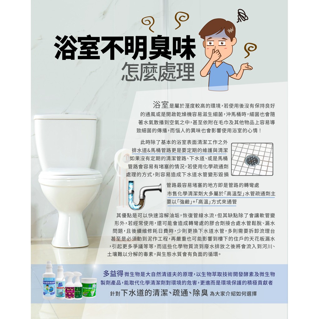 【多益得】ALL Clean管路堵塞疏通劑500g/, , large