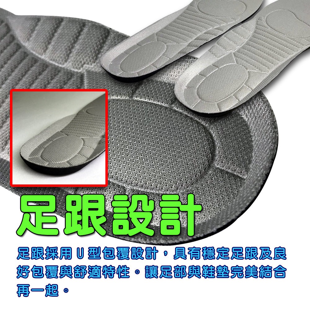 GS MALL 台灣製造 立體透氣抑菌成人鞋墊 立體鞋墊 3D鞋墊 透氣鞋墊 抑菌鞋墊 成人鞋墊 鞋墊 POLIYOU, , large