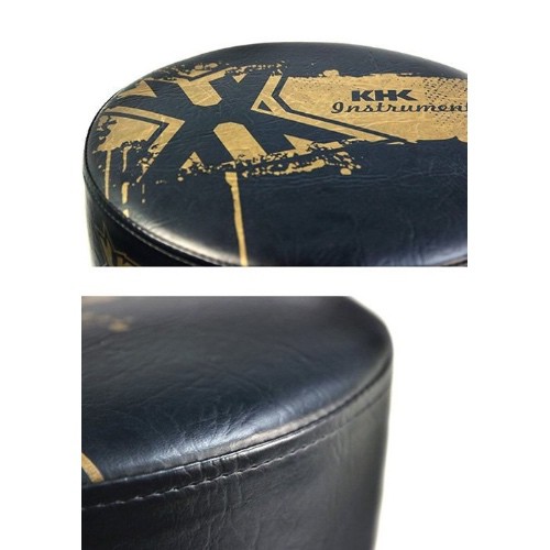 KHK DT1000C-GRK 強化鼓椅 黑底金標款【敦煌樂器】, , large