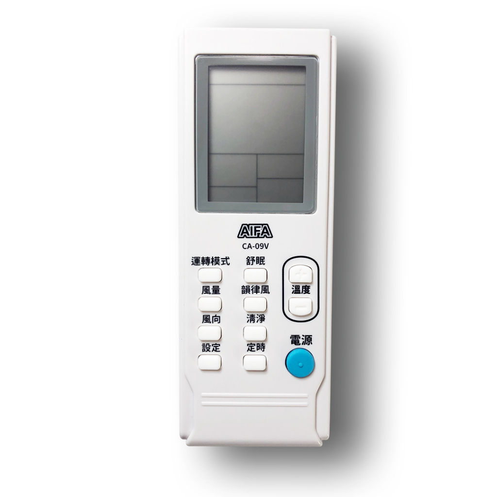 【AIFA】CA09V AC Universal Remote / LCD display / antibacterial, , large