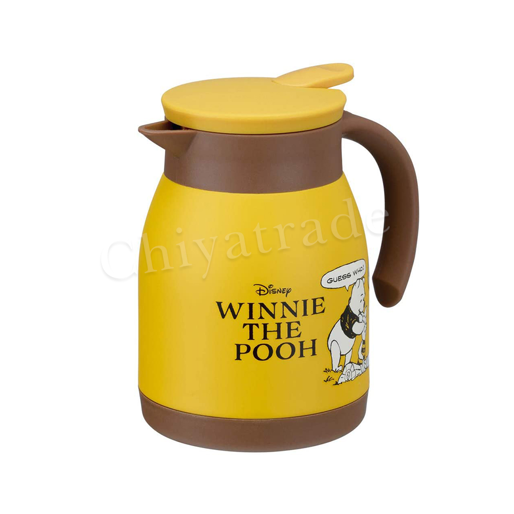 【百科良品】午後時光 真空斷熱不鏽鋼保溫壺 個人迷你壺 600ml(日本境內版)-任選款 角落生物/小熊維尼, , large