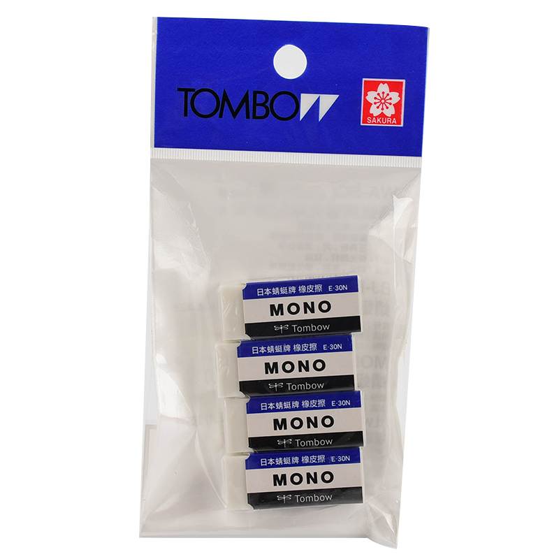 TOMBO E-30N Eraser-4 Pcs, , large
