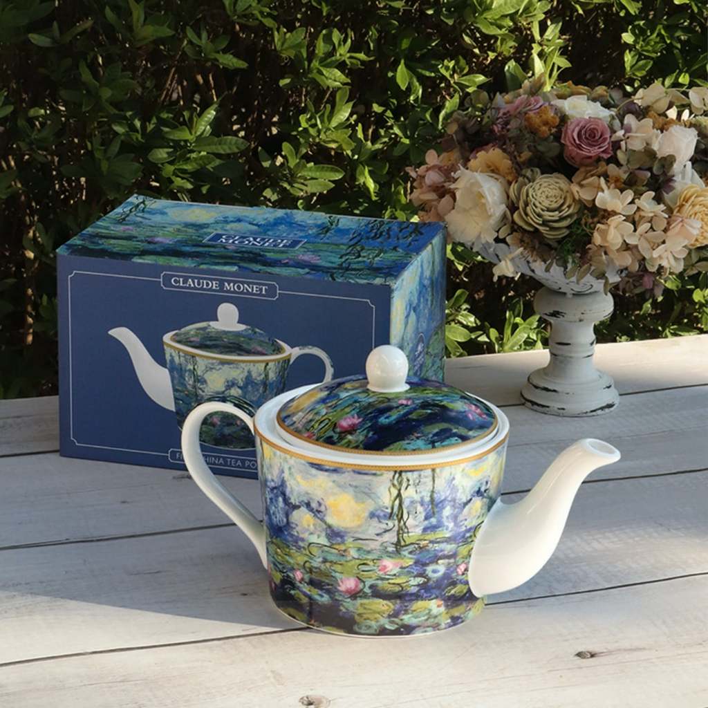 【Lesser&Pavey】梵谷/莫內/Vangogh/Monet-茶壺/英式茶壺/下午茶壺/陶瓷茶壺/禮品, , large