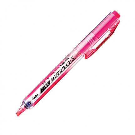 【 Pentel 飛龍 】按壓式自動螢光筆 10支/盒  SXNS15   -  多款可選, , large
