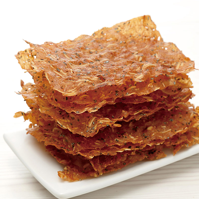 Crispy pork paper sakura shrimp, , large