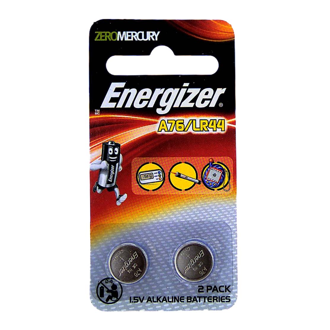 Energizer  Miniature Battery A76/LR44, , large