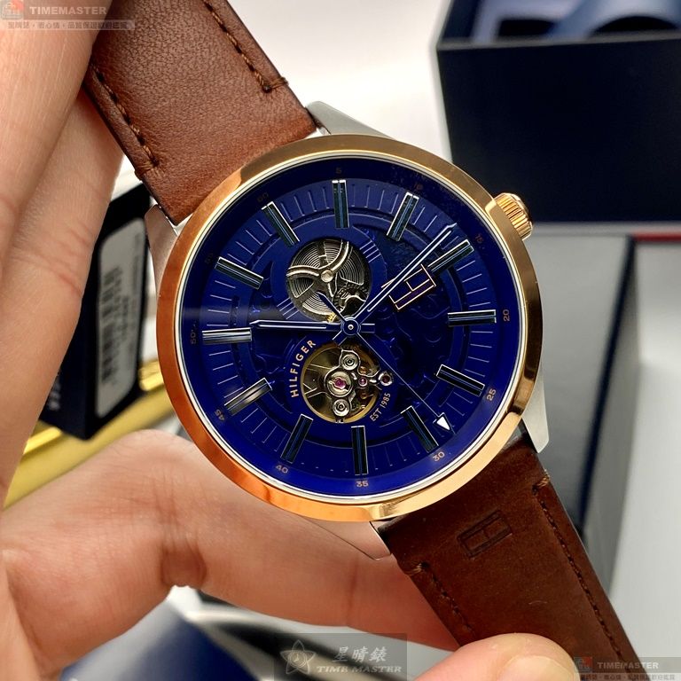 [TIMEMASTER] TommyHilfiger watch, 44mm, TH00025, , large