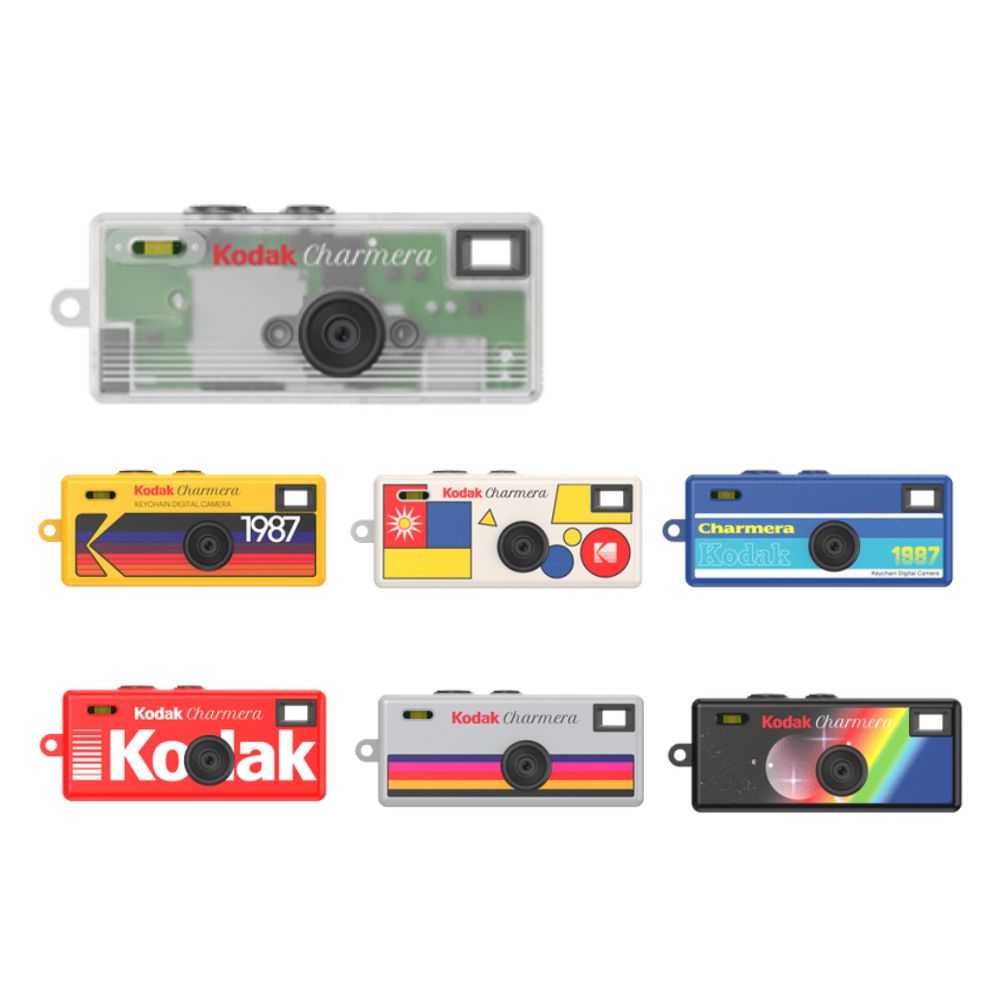 Kodak Charmera 迷你數位相機鑰匙圈盲盒 +柯達64G MicroSD Card 乙張, , large