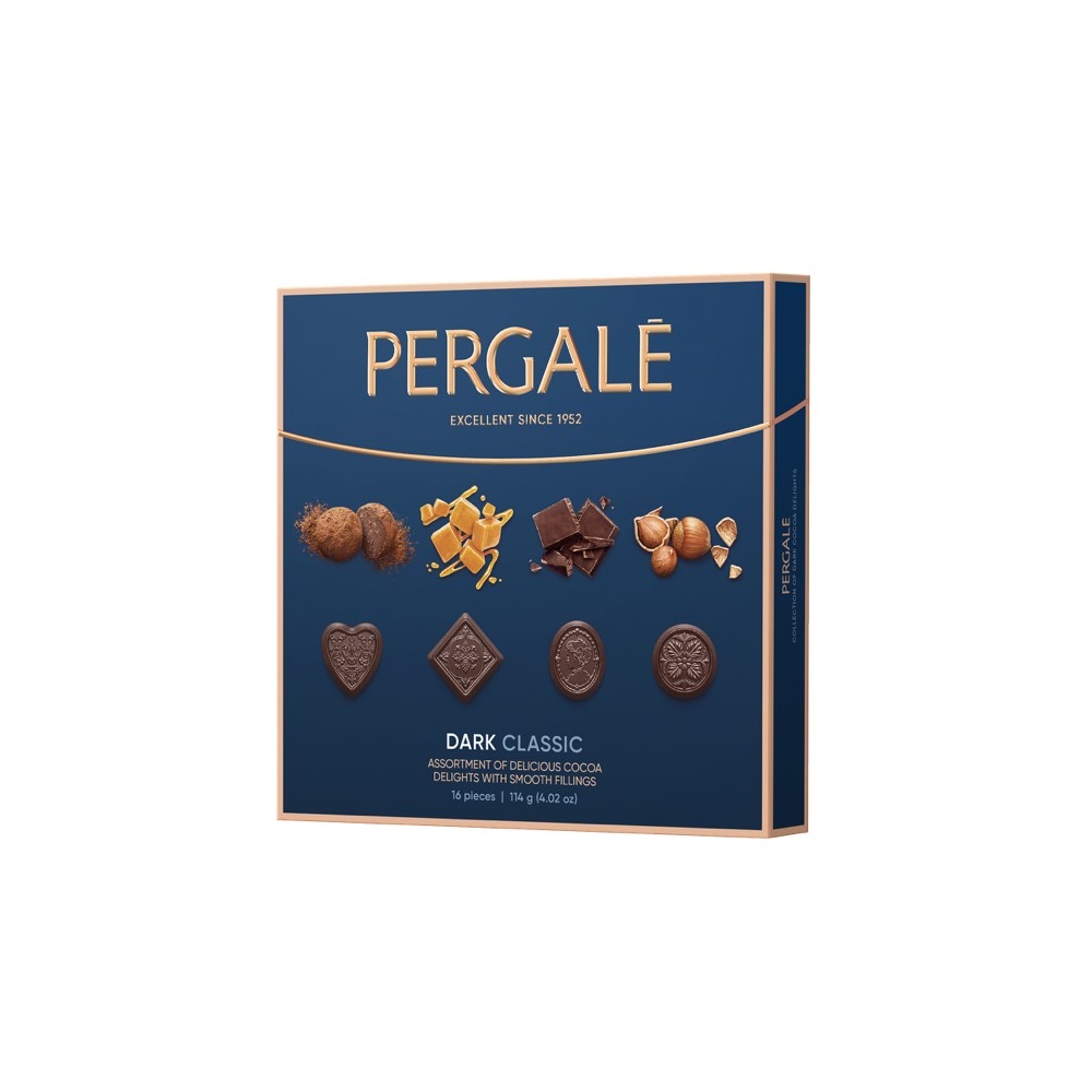 Pergale assorted black cocoa gift box, , large