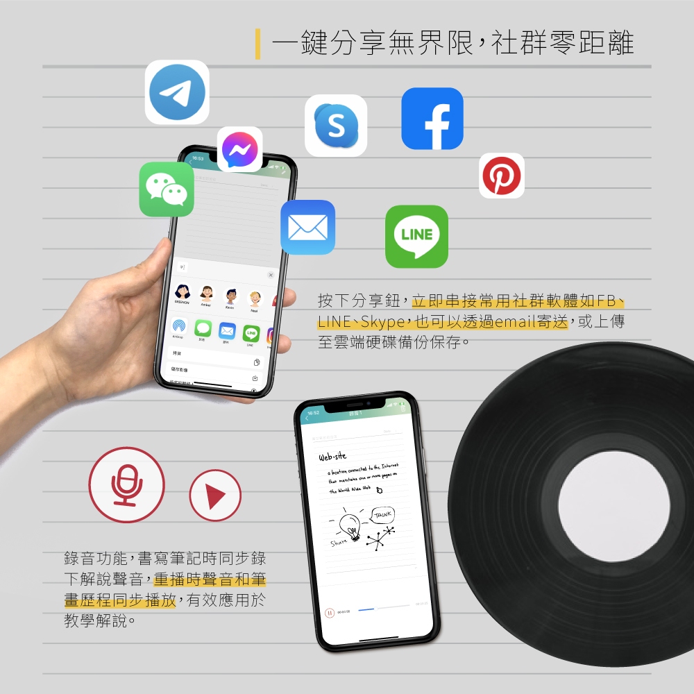 GREENON 雲筆記 Plus 數位筆記本套組, , large